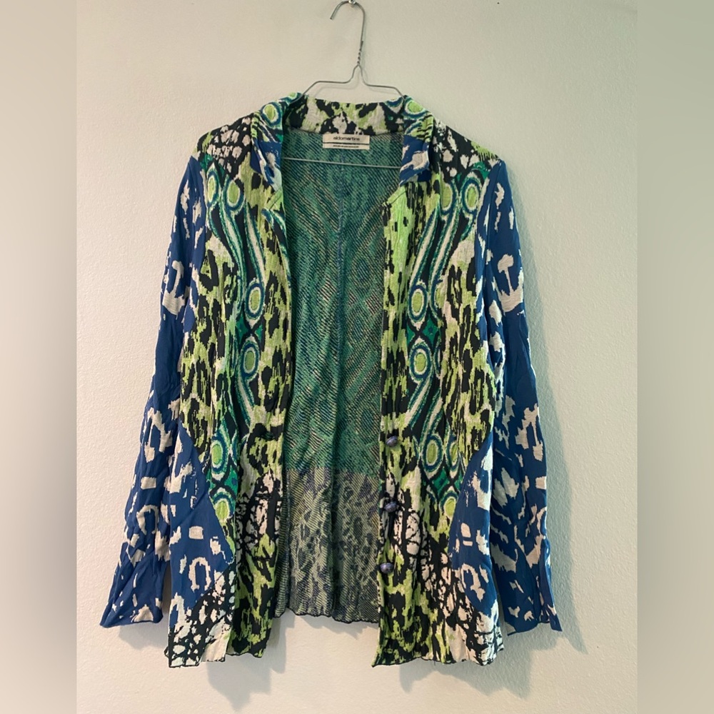 Aldo Martins Womens Multicolor Tank and Cárdigan Set